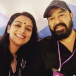 Shweta Menon Instagram - With Laattaaa @mohanlal Kochi, India