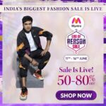 Silambarasan Instagram – My Myntra cart is a true reflection of my state of mind right now – overflowing with happiness! 

India’s BIGGEST Fashion Sale is now LIVE on @Myntra! Deals so 🔥, you cannot miss out on ’em. Myntra End of Reason Sale is LIVE from 11th to 16th June with 50% to 80% Off on all our favourite fashion brands. Psssst… are you also a Myntra Insider? Hi5! We’re getting up to 20% extra off 🥰, and New users get Flat Rs.500 off + Free shipping on next 4 orders. Download the Myntra App & shop NOW kyunki Es Se Bada Sale Nahi Milega! 💃🏻

#MyntraEndOfReasonSale #IndiasBiggestFashionSale #MyntraEORS2022 #IndiasBiggestFashionSale #GoForIt #IfyouNeverTryYoullNeverKnow #Ad