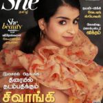 Sivaangi Krishnakumar Instagram - This June, Sivaangi Krishnakumar ( @sivaangi.krish ), graces our She Tamil ( @she_india ) cover and takes us through her marvellous journey from music to movies. Mapping her way to success, this stunning actress has won our hearts with her impeccable performance onscreen. Edition on Stands from June 27th, 2022. . . Magazine: She Tamil ( @she_india ) Founder: Manikandan ( @its.manikandan ) Publication: Cherie Amour Creations ( @cherieamour.in ) Photography: @arunprasath_photography Styled by: @indu_ig Outfit: @johnandananth MUA: @abhirami_mua Hairstylist: @vyshalisundaram_hairstylist Earring: @adorebypriyanka Location: @vybn_studio . . . #She #beauty #sivaangi #Don #cookwithcomali