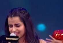 Sivaangi Krishnakumar Instagram - Gasa Gasa and Private Party🤗 Thankyou @behindwoodsofficial for this opportunity 🥰 Backing track and programming @santhoshmusical Styling @indu_ig