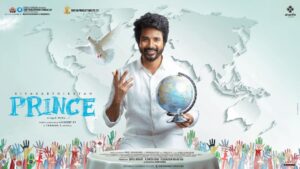 Sivakarthikeyan Instagram - Here's the first look of #PRINCE 🇮🇳🕊🇬🇧
#PrinceFirstLook

@anudeep.film @maria_riaboshapka #Sathyaraj sir @musicthaman @manojinfilm @premgi @praveenkl @svcllp @sureshproductions @shanthitalkies @gopuram_cinemas #NarayandasNarang @asiansunielnarang @sbdaggubati #puskurrammohan @iamarunviswa