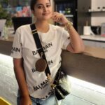 Sneha Instagram - When life puts you in tough situations don't say 'WHY ME?' say 'TRY ME' Pc @prasanna_actor 😊 #thisisme #livelife #casualoutfit #lovebalmain #favoritehairstyle #hubbyclicks😍