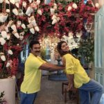 Sneha Instagram - The only thing that will make you happy is being happy with who you are, and not who people think you are. @prasanna_actor #happyme #love #hubbynme❤️ #livelovelaugh #matchingoutfits #loveurself❤️