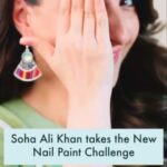 Soha Ali Khan Instagram - Chips are for snacking, not for your manicure. Soha Ali Khan took on the New Nail Paint Challenge to keep her nails looking fresh with @opi_india's first ever natural original nail lacquer. The new range is vegan and cruelty-free, with a highly pigmented formula. Naturally, Soha's polish lasted and lasted. OPI's new Nature Strong range comes in 20 vibrant and earthy tones. Which colour would you try? #AD #nailpaint #nailpolish #nails