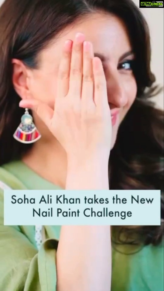 Soha Ali Khan Instagram - Chips are for snacking, not for your manicure. Soha Ali Khan took on the New Nail Paint Challenge to keep her nails looking fresh with @opi_india's first ever natural original nail lacquer. The new range is vegan and cruelty-free, with a highly pigmented formula. Naturally, Soha's polish lasted and lasted. OPI's new Nature Strong range comes in 20 vibrant and earthy tones. Which colour would you try? #AD #nailpaint #nailpolish #nails