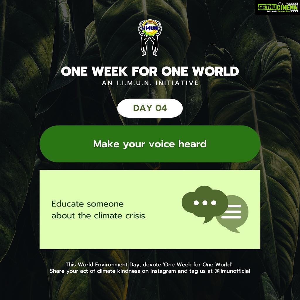 Sonakshi Sinha Instagram - As we mark the 3rd anniversary of One Week for One World- the world is dealing with a bigger climate crisis than ever. But as we look forward to big policy changes, we must not forget that individual action is the greatest weapon we have to save this planet. This #WorldEnvironmentDay, that is 5th June onwards, let’s do one simple task each day for the upcoming week to save the environment… who knows it could also become a lifestyle change! After all as the famous saying goes- ‘Count every drop, because every drop counts’ Tag @iimunofficial and me and as you do your tasks to build a greener tomorrow, by preserving today.