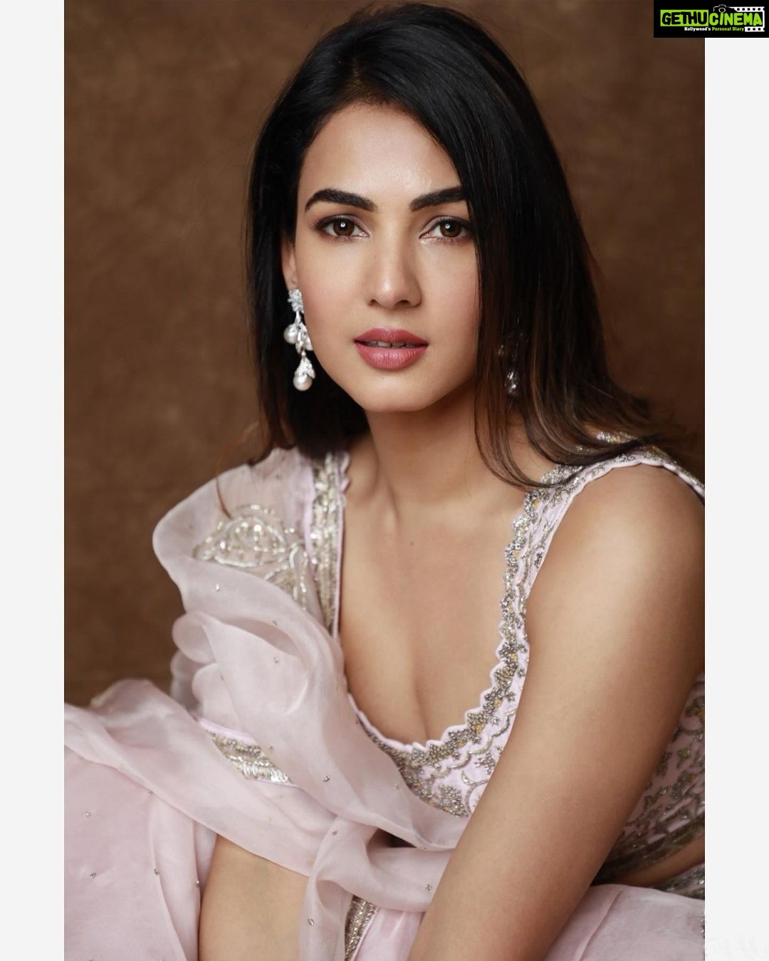 Sonal Chauhan Instagram - ๐ธ๐ธ๐ธ . . . . . . . . . . . . Lehanga @mrunalinirao Earrings @houseofshikha HMU @vijaysharmahairandmakeup Photographer @shareefnandyala Styling @d_devraj @manogna_gollapudi #love #sonalchauhan #indian #lehenga #sonalchauhancloset #fashion
