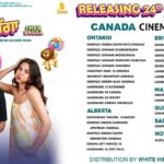Sonam Bajwa Instagram - Theatre listing for UK, Canada, USA, Newzealand, Australia SherBagga releasing worldwide 24th June 2022 Advance booking is open so get your tickets now ❤️