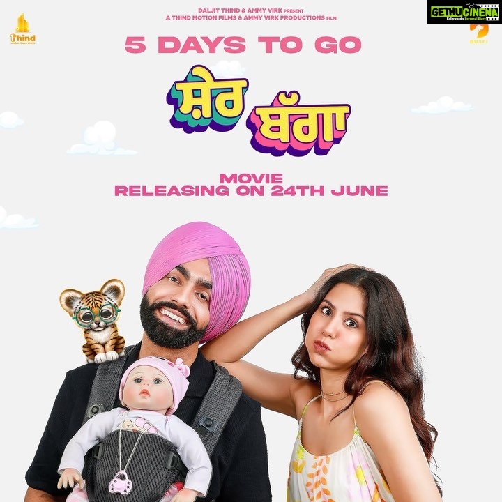 Sonam Bajwa Instagram - Sherbagga 🦁 5 days to goooooo