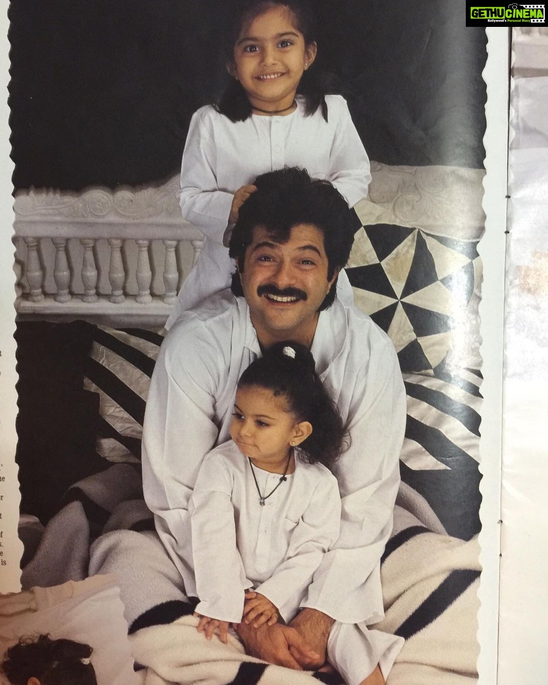 Sonam Kapoor Instagram - The Best Dad in the world 🌎 love you @anilskapoor no one compares to you.