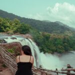 Sonu Gowda Instagram - You are not a dead fish to go with the flow, so don’t say go with the flow, even nature has it’s own flow.. You have a choice for everything, every move determines what you need what you want.. PC @arunkummar_portraits #kerala #attirapallyfalls #chalakudy #godsowncountry #nature #naturelovers #sonugowda #keralagram Athirapally Waterfall