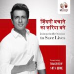 Sonu Sood Instagram - Aao milkar zindagi bachaye. Join me in my mission, tomorrow 14th June! @Ublood_com #Everydropmatters #LetsUnite #SaveALife #WorldBloodDonorDay #UBloodApp #OneDaytoGo