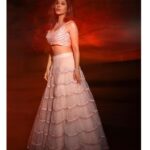 Sophie Choudry Instagram - Fire in her soul, grace in her heart… For @fablookmagazine Styled by @milliarora7777 @mitushigupta Mua @diva_rose21 Hair @ambereenyusuf Wearing @shlokasudhakarofficial Jewels @finesilverjewels_rj Shot by @shutterstrings Location @theparknewdelhi #prettyinpink #fablookmagazine #covergirl #indianfashion #lehenga #weddinginspo #styleinspo #sophiechoudry #desigirl