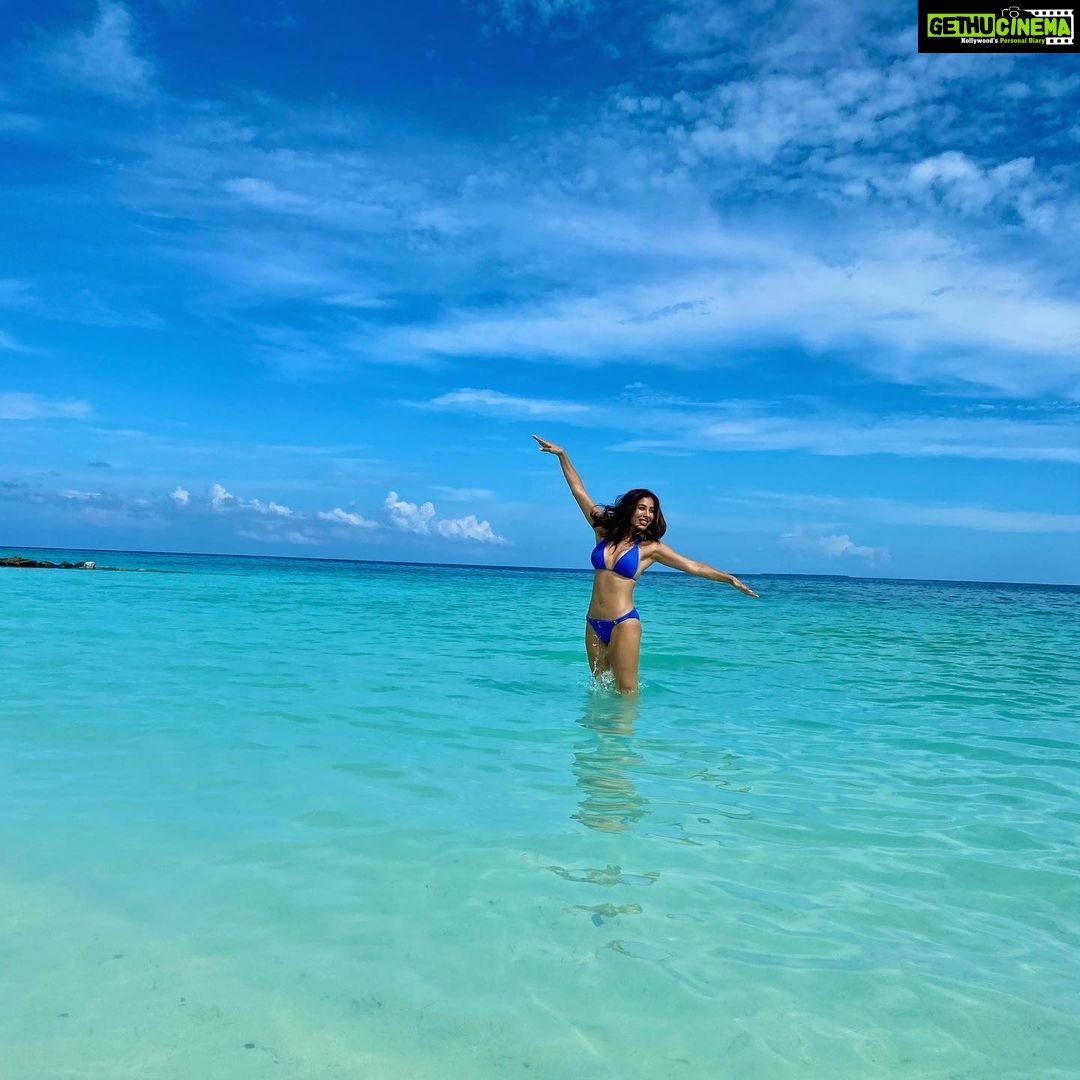 Sophie Choudry Instagram - Forever in love & in awe of the incredible ocean. May we learn to protect, respect and help save ocean and marine life๐ ๐ #worldoceansday #oceanlife #marinelife #protectnature #seaturtle #sharks #mothernature #sophiechoudry