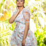 Sreemukhi Instagram - Summers! 🤍🖤 Styling @hemamanohar1 Outfit @anika_label PC @chinthuu_klicks Make up @nookesh.malla Hair @shivaji_makeup_studios #sreemukhi