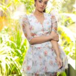Sreemukhi Instagram - Summers! 🤍🖤 Styling @hemamanohar1 Outfit @anika_label PC @chinthuu_klicks Make up @nookesh.malla Hair @shivaji_makeup_studios #sreemukhi