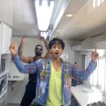 Sriti Jha Instagram - Our routine warm up before stunts 🕺vibing….. @colorstv #kkk12 #khatronkekhiladi Cape Town CBD, Western Cape