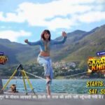 Sriti Jha Instagram - Khatron se khelne ki Sriti ki yeh wish ho rahi hai kuch iss tarah poori 🤭 🔥 Dekhiye #KhatronKeKhiladi, 2nd July se, har Sat aur Sun, raat 9 baje, sirf #Colors par! #KKK12 @itsrohitshetty @itisriti @marutisuzukiofficial @chargedbythumsup