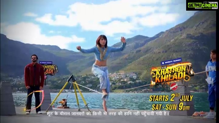 Sriti Jha Instagram - Khatron se khelne ki Sriti ki yeh wish ho rahi hai kuch iss tarah poori 🤠🔥 Dekhiye #KhatronKeKhiladi, 2nd July se, har Sat aur Sun, raat 9 baje, sirf #Colors par! #KKK12 @itsrohitshetty @itisriti @marutisuzukiofficial @chargedbythumsup