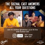 Sriya Reddy Instagram – We are going live on Instagram today with @rakshan_vj 

Join us!

#Suzhal, New Series on @primevideoin 
 
#SuzhalTheVortex #SuzhalOnPrime

@Pushkar.Gayatri @wallwatcherfilms @kathir_l @aishwaryarajessh @radhakrishnan_parthiban @brammaofficial @anucharan.m @nivedhithaa_sathish @gopika_ramesh_ @naanungalfj @mukes47 @samcsmusic @editorrichardkevin.a @arunkumarkb6 @gowthamselvarajs @guha812 @dineshsubbarayan @dhilipsubbarayan @srikrish_choreographer @sync.cinema @poornima_ramaswamy