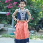 Sshivada Instagram - When my little princess opted for an ethnic wear... She is a better poser than me 🙈😍🥰 Clicked by :@ganesh_anbayeram Outfits : @mom_ssparsh Jewellery : @abhikhya_jewels Styled by : @sushma_subramaniyan #mylittleprincess #Arundhathi #mybundleofjoy #traditionalwear #ethnicwear #daughter #daughterlove #classic