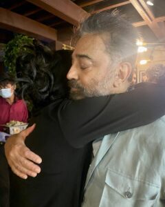 Suhasini Maniratnam Instagram - Happiness doesn’t need words or language. I don’t say hello …..i show love to him. So so so happy for my Chithappa. The whole world is cheering