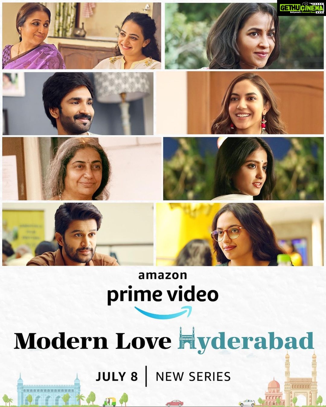 Suhasini Maniratnam Instagram - witness the magic when you let love in π #ModernLoveOnPrime, watch this July 8 @primevideoin #SICProductions @nareshagastya @suhasinihasan @komaleeprasad @nithyamenen @revathyasha @ulkagupta #NareshVijayaKrishna @abijeet11 @malvikanairofficial @aadhiofficial @rituvarma @elahe_hiptoola @nageshkukunoor @udaygurrala @devikabahudhanam @venkateshmaha @sonymusic_south