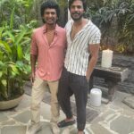 Sundeep Kishan Instagram - Proudest of that Beautiful Brain & Magnanimous Heart of yours Machan…Love You ♥️ @lokesh.kanagaraj #LCU 😉 #Hyderabad #Vikram #Maanagaram #Khaidi #Master #Michael
