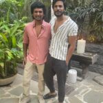 Sundeep Kishan Instagram - Proudest of that Beautiful Brain & Magnanimous Heart of yours Machan…Love You ♥️ @lokesh.kanagaraj #LCU 😉 #Hyderabad #Vikram #Maanagaram #Khaidi #Master #Michael