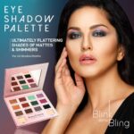 Sunny Leone Instagram - Multi-colored transformative shadow palette comes with 14 unique shades to create multiple looks. These colors blend like a dream! Buy online on starstruckbysl.com