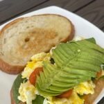 Sushma Raj Instagram – Avocado 🥑 egg 🥚 sourdough sandwich! 😋🤤#healthybreakfast