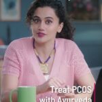 Taapsee Pannu Instagram - Gynoveda helps gain Freedom from PCOS and get Natural Periods OnTime Every Month without hormonal pills. Women are born to have healthy periods, lifelong. But they're told that PCOS is a universal phenomena in the modern age and they should learn to manage it. PCOS is not a disease but a lifestyle disorder and it can be permanently treated with Gynoveda. Over 1 lakh women now trust 'Gynoveda’ to permanently solve the root cause of their PCOS, Irregular Periods and White Discharge. Join me along with husband-wife duo Rachana & Vishal Gupta in this Period Revolution rising from India to take charge of your period health. Toh PCOS Ki Koi Bhi Samasya Ke Lie, visit Gynoveda.com now. P.S. Search 'Gynoveda PCOS' on YouTube to watch these stories, some heart wrenching yet equally heartwarming real life stories of 1000s of women who permanently solved their PCOS. Watch now > https://bit.ly/GyPCOS #pcos #pcod #pcosweightloss #pcosfighter #pcosawareness #irregularperiods