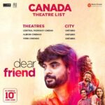 Tovino Thomas Instagram – Canada Theatre List !