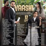 Tovino Thomas Instagram - ‘VAASHI’ GCC Theatre List !! #fromtomorrow #june17th