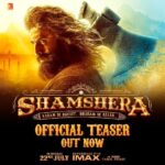 Vaani Kapoor Instagram - A Name. A Saviour. A Legend. #ShamsheraTrailer out on 24th June. Experience SHAMSHERA in @imax in Hindi, Tamil & Telugu. Celebrate #Shamshera with #YRF50 only at a theatre near you on 22nd July. #RanbirKapoor | @duttsanjay | @karanmalhotra21 | @yrf | #Shamshera22ndJuly