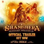 Vaani Kapoor Instagram - The heroic tale of SHAMSHERA, and his legacy is here.. #ShamsheraTrailer OUT NOW. Releasing in Hindi, Tamil and Telugu. Celebrate #Shamshera with #YRF50 only at a theatre near you on 22nd July. #RanbirKapoor | @duttsanjay | @RonitBoseRoy | @saurabhshuklafilms | @karanmalhotra21 | @yrf | #Shamshera22ndJuly