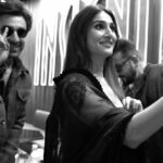 Vaani Kapoor Instagram - 📍✈️🎞️❤️ 3 cities, one day, all the love and heart-warming 50 million+ views for the trailer in one day! We are humbled and thankful to you all!! See you in cinemas on 22nd July 2022 #RanbirKapoor @duttsanjay @karanmalhotra21 #TeamShamshera #ShamsheraTrailer launch @yrf