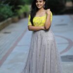 Vaishnavi Chaitanya Instagram - 💛💛💛🤍🤍🤍 Costume by @elegant_threads_by_salma PC by @they_call_me_keshu
