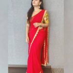 Vaishnavi Chaitanya Instagram - ❤️❤️❤️ Outfit : @elegant_threads_by_salma
