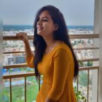 Vaishnavi Chaitanya Instagram – Random click ❤️💛😛