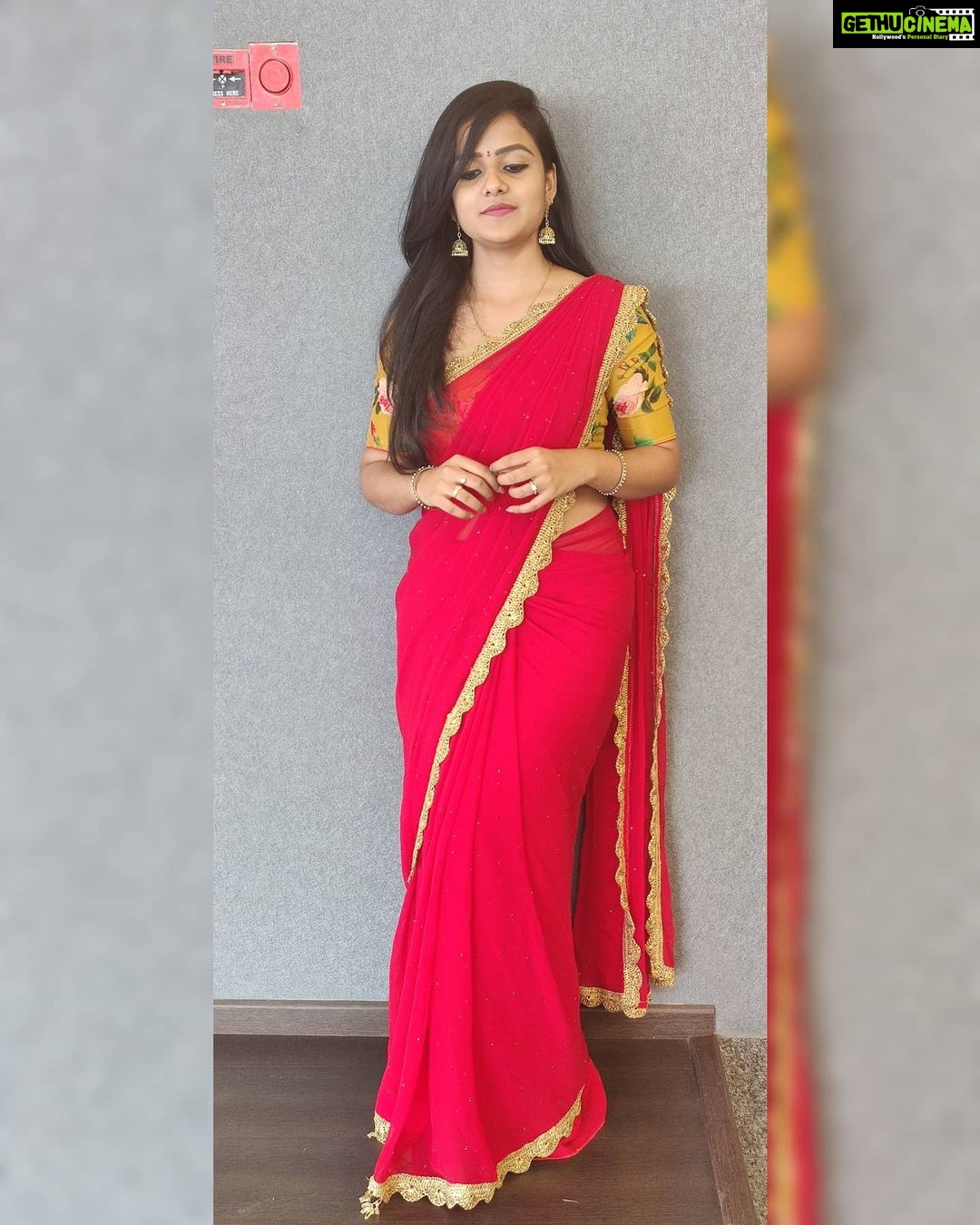 Vaishnavi Chaitanya Instagram - ❤️❤️❤️ Outfit : @elegant_threads_by_salma