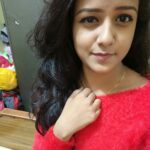 Vaishnavi Chaitanya Instagram – Lovely red😍😍😍😘😘😘😘