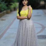 Vaishnavi Chaitanya Instagram - 💛💛💛🤍🤍🤍 Costume by @elegant_threads_by_salma PC by @they_call_me_keshu