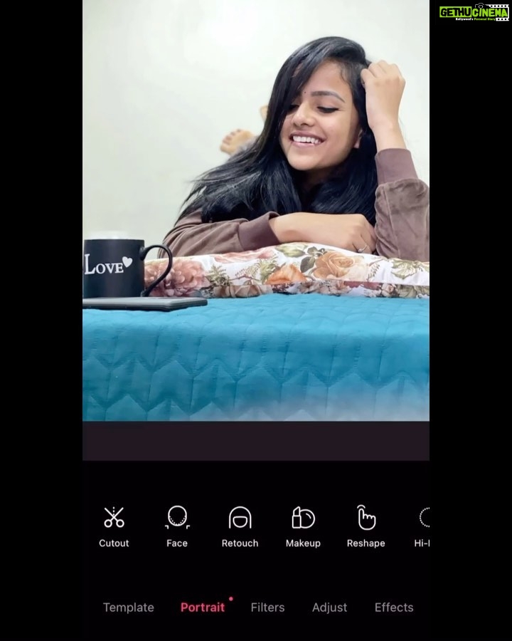 Vaishnavi Chaitanya Instagram - I have now been using this cool app named EPIK to edit my pictures and using the Relight tool, you can further enhance your pictures by adjusting the light on your face in any way you need. So edit your pictures seamlessly with @epikapp_official for Free. #EPIK #createEPIK #photoediting #EPIKapp #retouch #editingapp App name: EPIK Feature used: Relight Paid Partnership