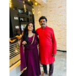Vaishnavi Chaitanya Instagram - Happy Diwali ❤️ . . . @nitishcueboy ❤️ #family #diwali
