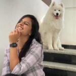 Vaishnavi Chaitanya Instagram - Love of my life….❤️❤️🥺 @alpha__thesamoyed