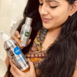 Vaishnavi Chaitanya Instagram - Here's my best bet for a good hair care range of products by @vilvah_ Their goatmilk shampoo and hair oil is amazing. Keeps my hair soft, bouncy and nourished.