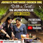 Vanitha Vijayakumar Instagram - #asmr #overcomingstress #portugesefood #bbq #auroville @livelehood_by_travellers_tribe Auroville : The Future of World in India