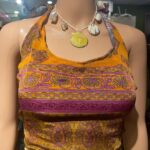 Vanitha Vijayakumar Instagram – Reversible halter neck blouse 
Free size 
Dm for price ✨✨ Khader Nawaz Khan Road