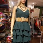 Vanitha Vijayakumar Instagram - Bottle green layered dress paired up with an adjustable buckle belt🤑🍾 #vanithavijaykumarstyling #outfitoftheday #outfit #outfits #women #womensfashion #girl #girls #style #styling #stylist #fashion #ootd #picoftheday #pictureoftheday #dress #accessories #makeover #onlineshopping #onlineshop #boutique #boutiqueshopping #boutiquefashion Khader Nawaz Khan Road
